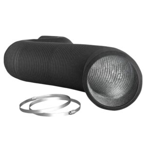 FloraFlex Flexible Aluminum Ducting | 10-Feet | 4", 6", 8", 10", 12"