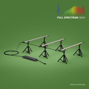 3 Bar - 360W Full Spectrum Under Canopy 4x4 - 4x6