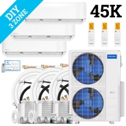 MrCool DIY Multi Zone Mini Split 45k BTU 3 Zone Ductless AC & Heat Pump - 5th Generation - R454B