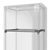 Heavy-Duty Mounting Bars for All 2x4' Grow Tents, High Airflow CFM Kit Supports Tent Walls, Trellis and Supplemental Lights Mounting