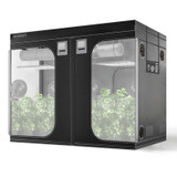CLOUDLAB 899, Advance Grow Tent 8x8, Thickest 1 In. Poles, Highest Density 2000D Diamond Mylar Canvas, 96" x 96" x 80"