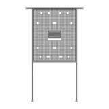 Grow Tent Gear Board, Equipment and Cable Wall Organizer