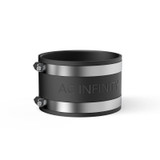 Noise Reduction Clamp, Duct Coupler with Stainless Steel Clamps, 4-Inch