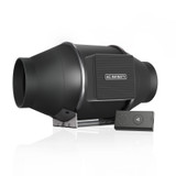 CLOUDLINE PRO S4, Quiet Inline Duct Fan System with Speed Controller, 4-Inch