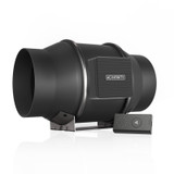 CLOUDLINE PRO S6, Quiet Inline Duct Fan System with Speed Controller, 6-Inch