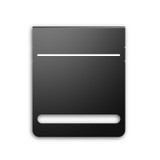 Grow Tent Mounting Plate, Steel, Powder Coat Black, 5x6"