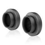 Grow Tent Duct Vent Attachment, 6-Inch 2 Pack, Light-Blocking & Dust-Resistant